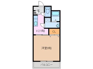 平田町駅 徒歩18分 5階の物件間取画像